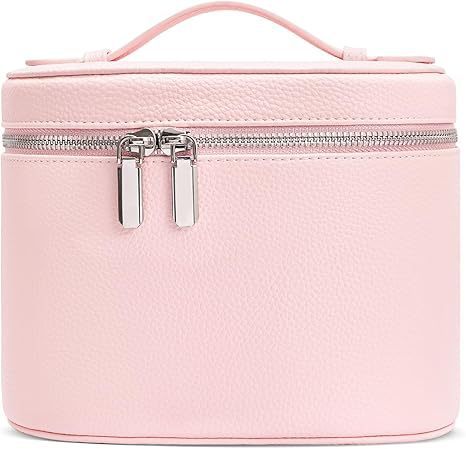 Elastic Band Leather Cosmetic Bag Large Capacity - Image 8