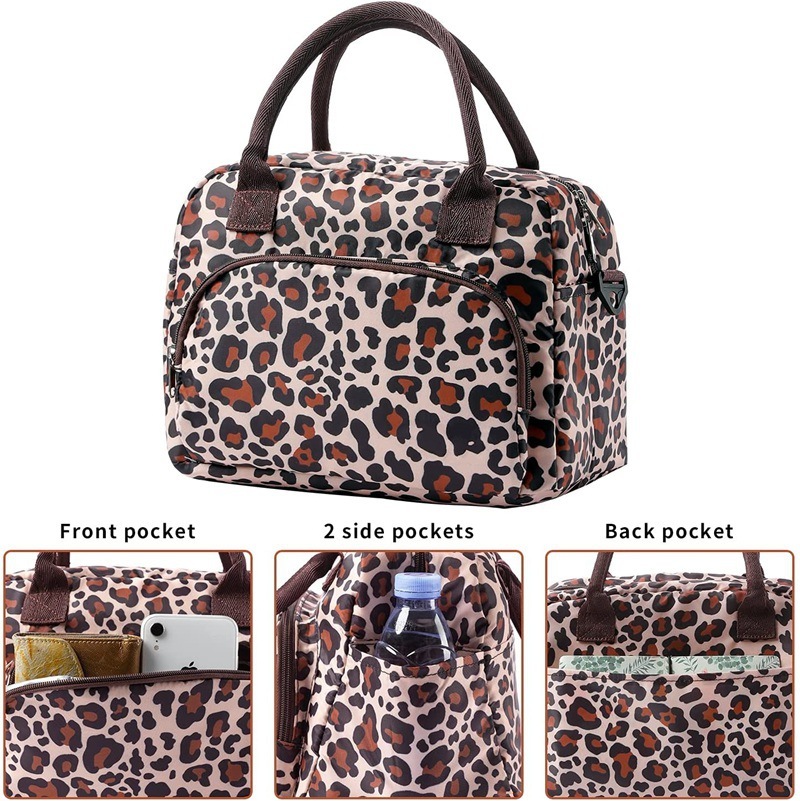 Oxford Cloth Insulation Portable Lunch Bag Outdoor - Image 2