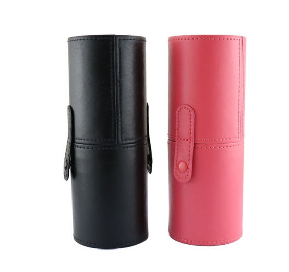 Niya supply 12 makeup sweep set cylinder set brush PU storage makeup tube beauty makeup hair brush eyebrow pencil - Image 7