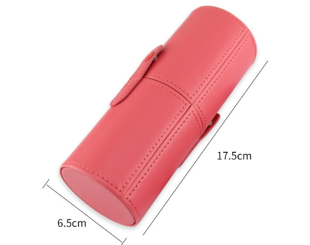 Niya supply 12 makeup sweep set cylinder set brush PU storage makeup tube beauty makeup hair brush eyebrow pencil - Image 8