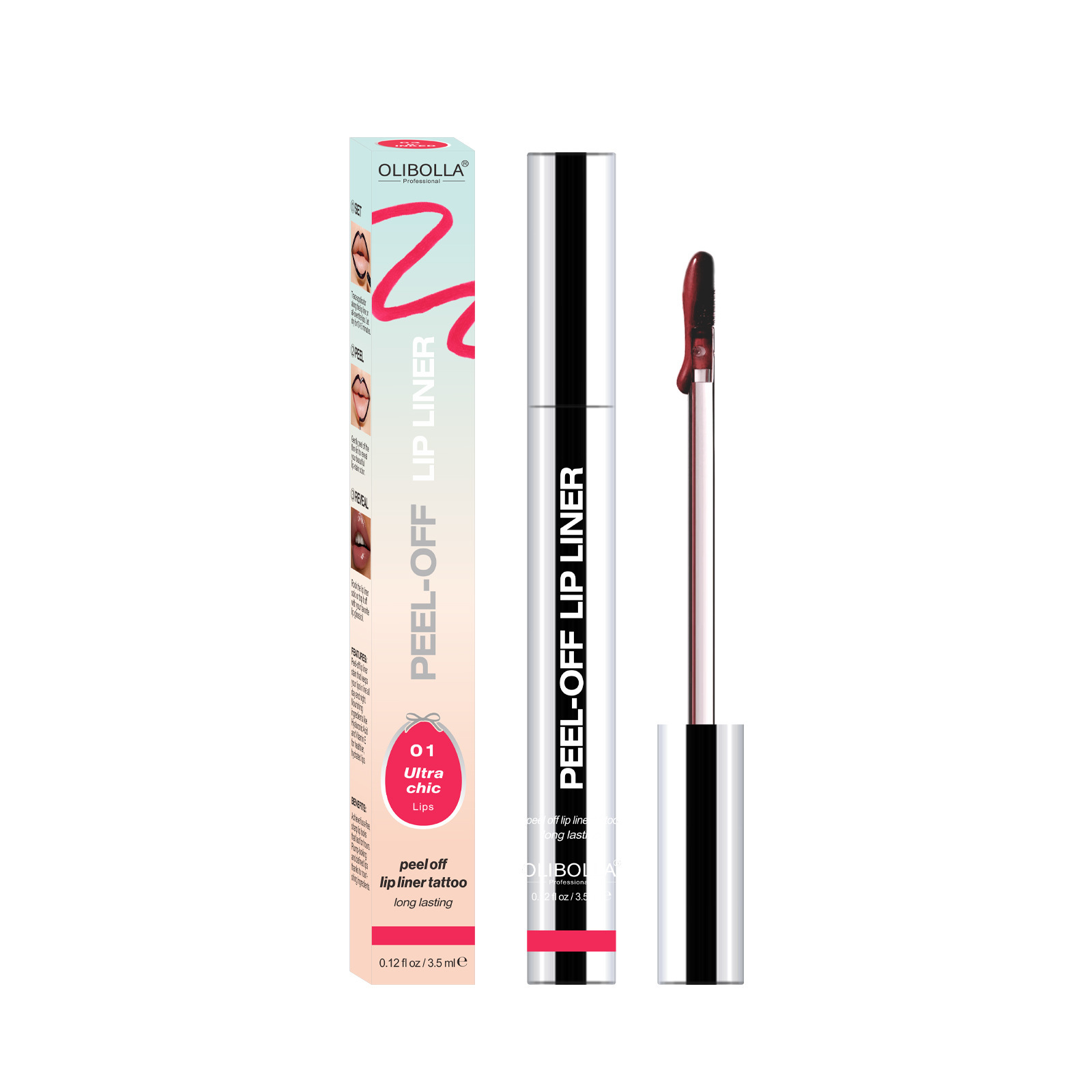 Pull Lip Liner Waterproof Long Lasting And Does Not Fade Lip Lacquer - Image 4