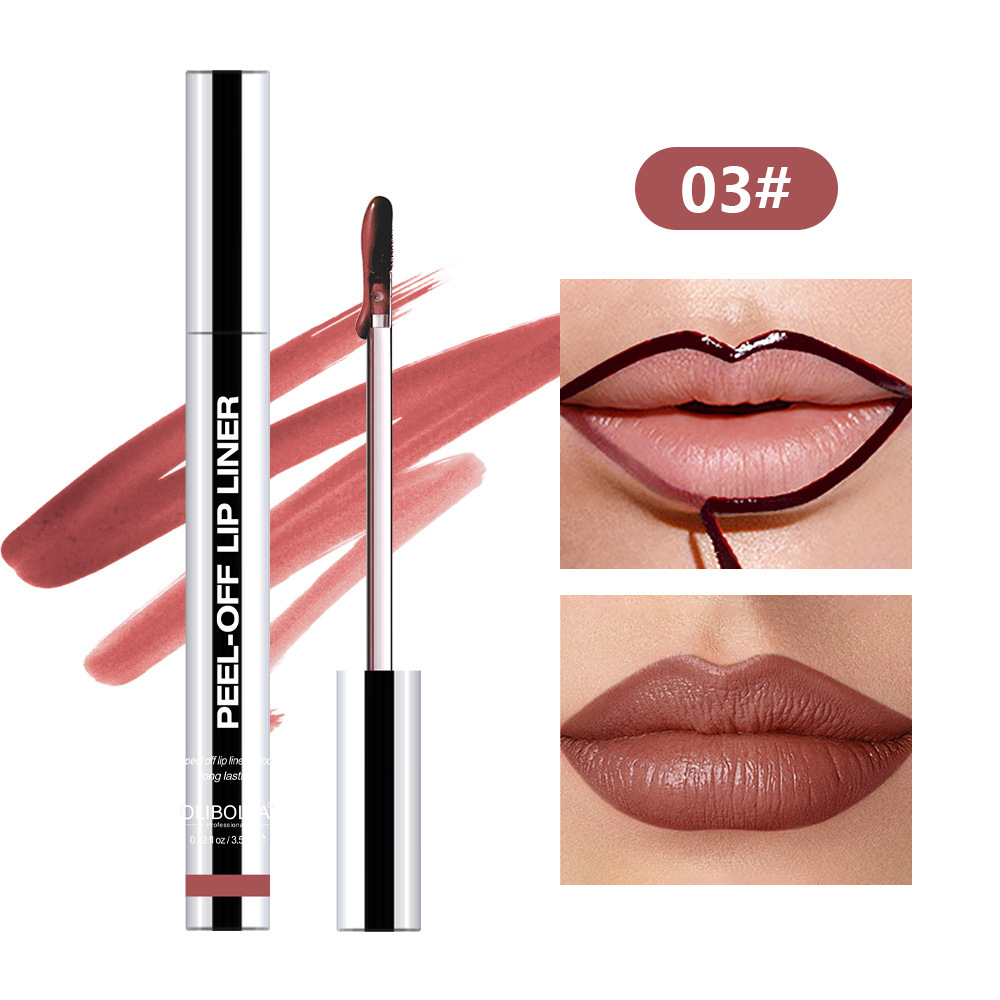 Pull Lip Liner Waterproof Long Lasting And Does Not Fade Lip Lacquer - Image 8