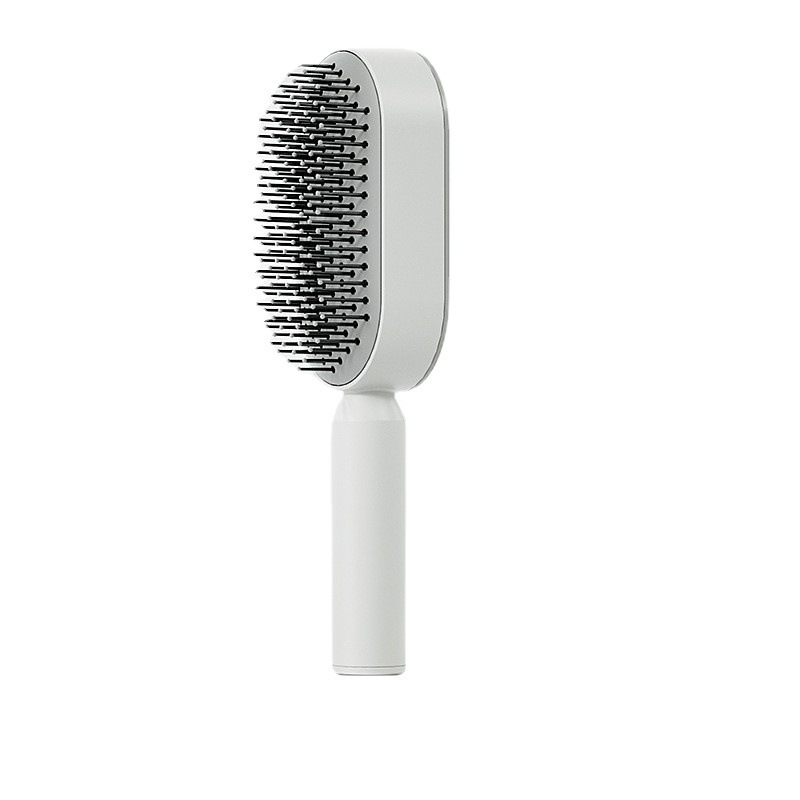 Women Fashion 3D Hair Growth Comb Hairbrush Self-Cleaning Hair Brush Self Cleaning Hair Brush For Women Massage Scalp Promote Blood Circulation Anti Hair Loss - Image 2