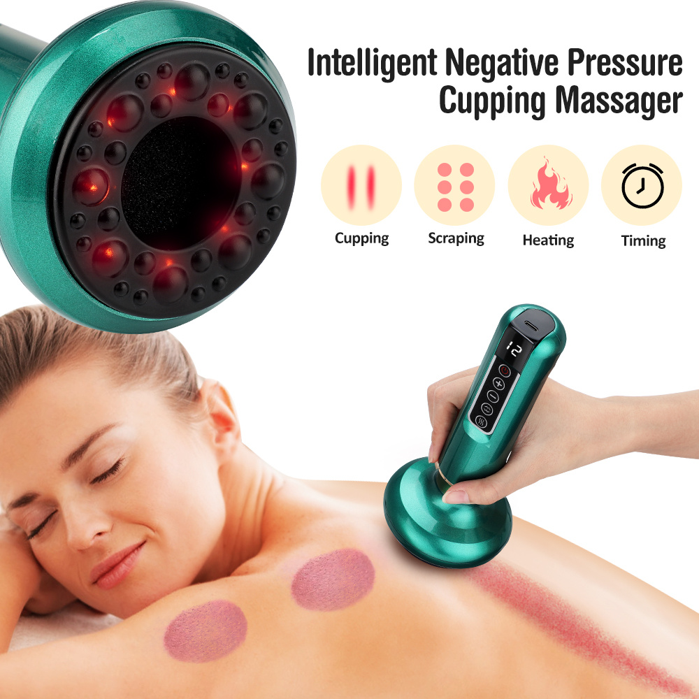 Electric Vacuum Cupping Massager For Body Anti-Cellulite Suction Cup Gua Sha Massage Body Cups Guasha Fat Burning Slimming Jars - Image 3