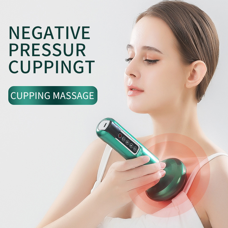 Electric Vacuum Cupping Massager For Body Anti-Cellulite Suction Cup Gua Sha Massage Body Cups Guasha Fat Burning Slimming Jars - Image 4