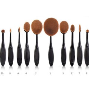 Makeup and make-up tool toothbrush