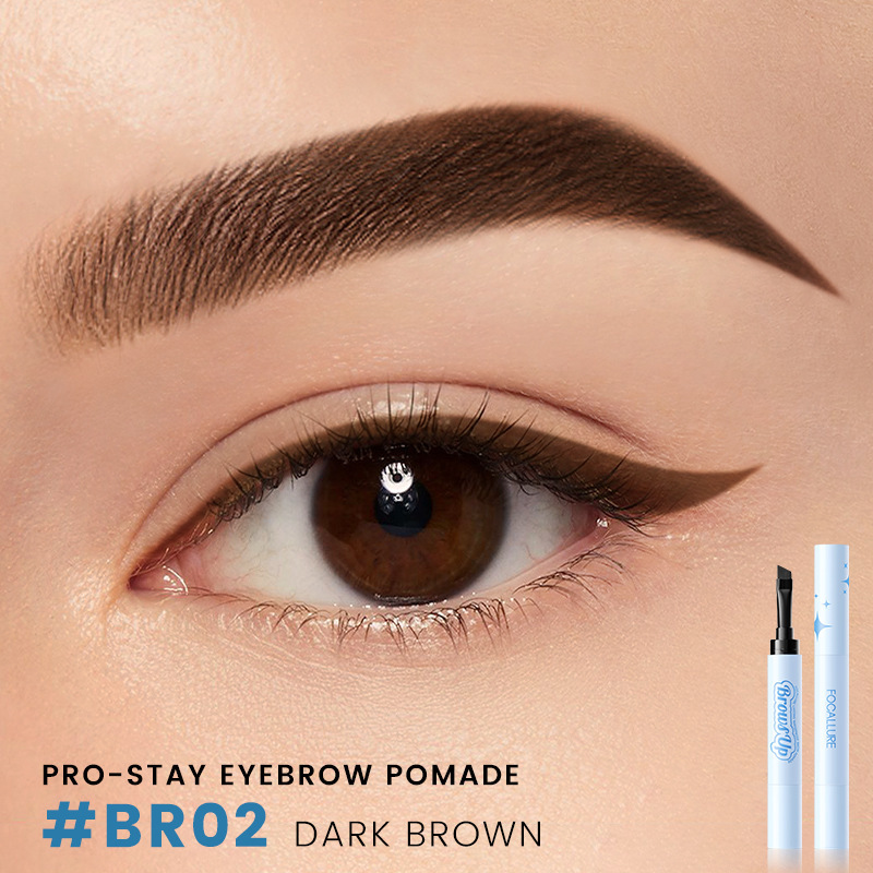 2 In 1 3D Eyebrow Gel Cream Eyeliner Pencil 3 Colors Waterproof Long-lasting Eyebrow Pomade Enhancers Makeup Cosmetics - Image 3