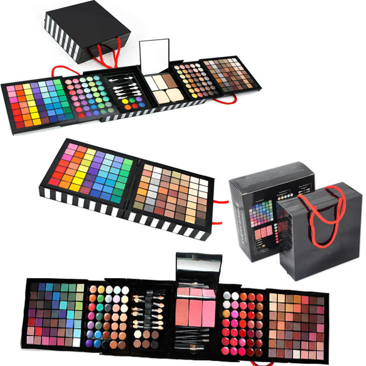 A Foreign Trade On Behalf Of Explosion Deluxe 177 Color Eye Shadow Bronzing Plate Combination Makeup Set White Optional - Image 2