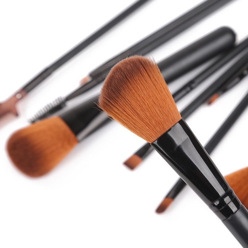 12pcs Makeup Brush Set Blush Eyeshadow Eyelash Highlighter Makeup Brush - Image 4