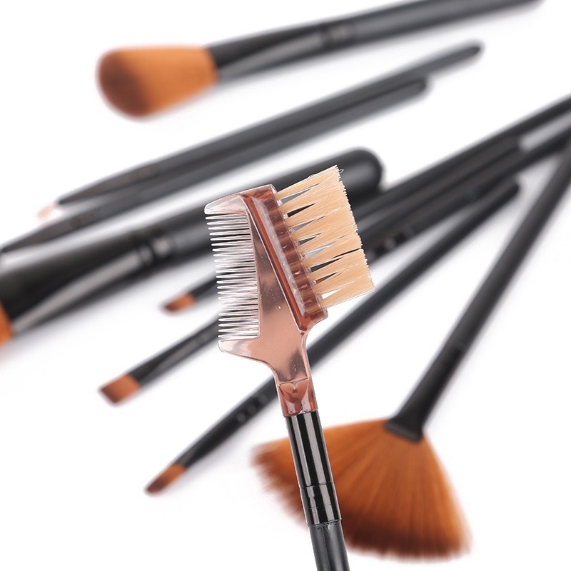 12pcs Makeup Brush Set Blush Eyeshadow Eyelash Highlighter Makeup Brush - Image 5
