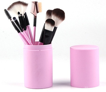 12pcs Makeup Brush Set Blush Eyeshadow Eyelash Highlighter Makeup Brush - Image 10