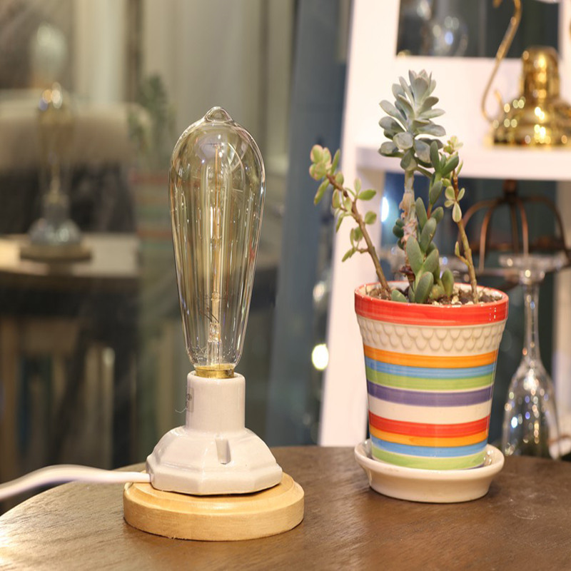 Retro ceramic table lamp - Image 4