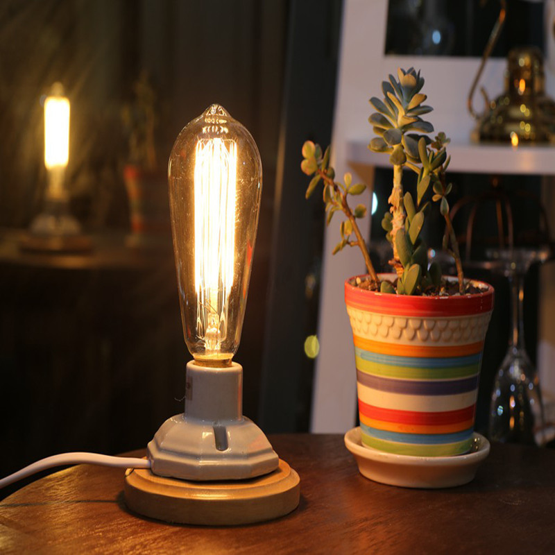Retro ceramic table lamp - Image 5