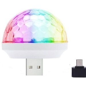 Light Stage Effect USB 5V Disco Ball DJ Party Holiday Lighting Christmas Projector
