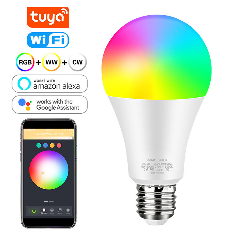 Explosive WiFi Smart Bulb Color Tone Voice Control Bulb - Image 7