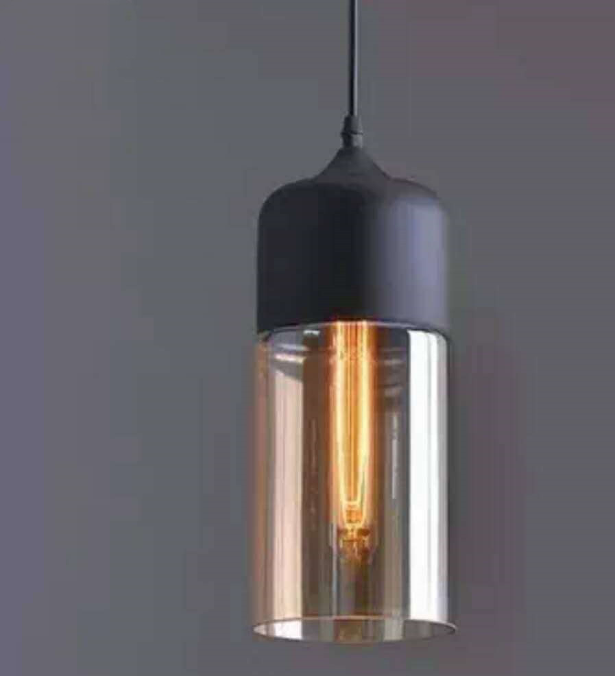 Industrial glass chandelier - Image 5