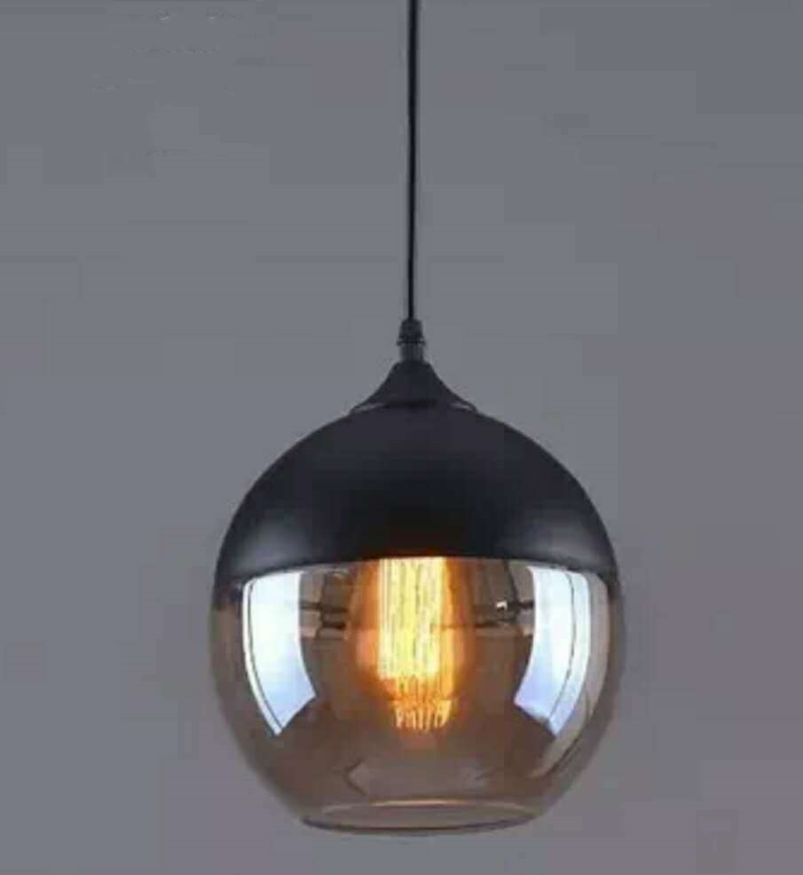 Industrial glass chandelier - Image 7