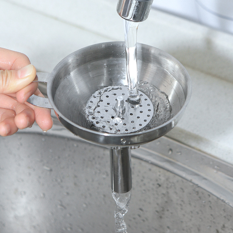 Small Mini Funnel For Wine Raisin Whisk - Image 3