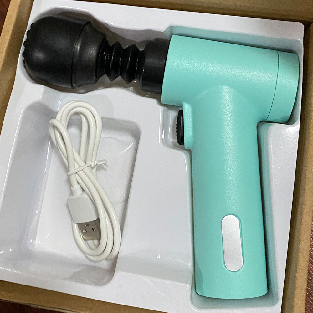 Portable Shoulder And Neck Massage Gun Fitness Equipment Small Mini Fascia Gun Massage Gun - Image 5
