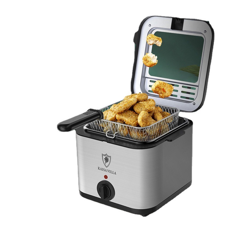 Visual Multifunctional Electric Air Fryer Skewer French Fries Machine - Image 3