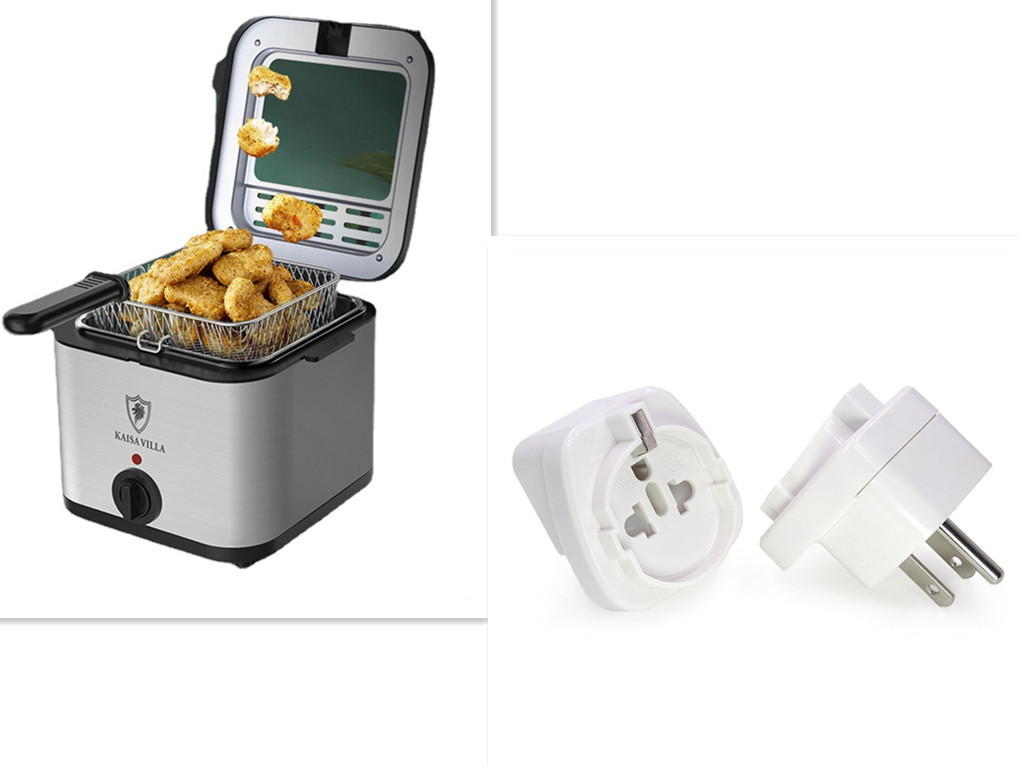 Visual Multifunctional Electric Air Fryer Skewer French Fries Machine - Image 8