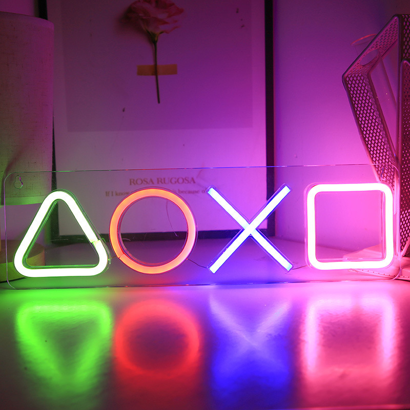 Led Creative Lighting Pendant Uppercase And Lowercase Dream Acrylic Backboard Neon Light - Image 8