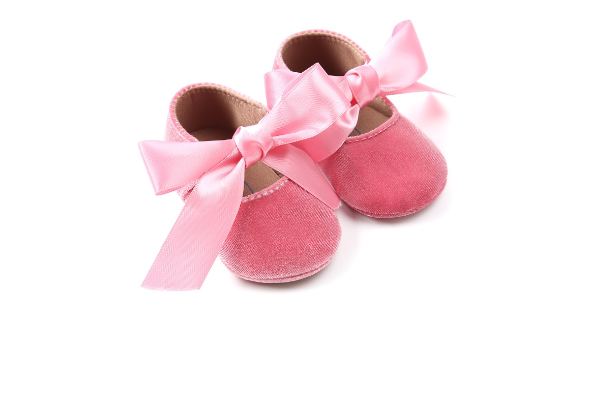 Ribbon Spring and Autumn Baby Princess Shoes Baby Shoes Soft Slip Toddler Shoes Baby Shoes - Image 6