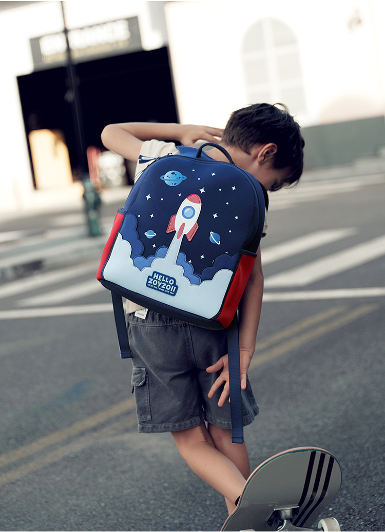 Children's Schoolbag Spine Care Cute - Image 3