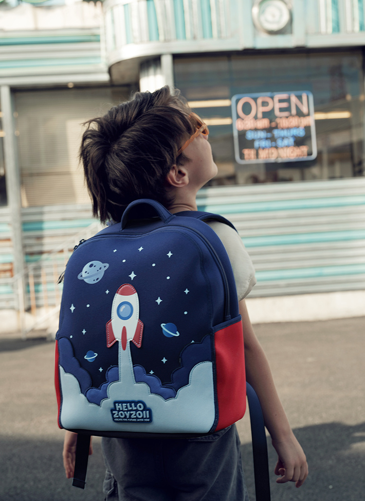 Children's Schoolbag Spine Care Cute - Image 5