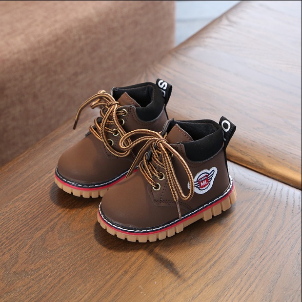 Baby cotton shoes autumn and winter new female treasure 1-3 years old 2 warm plus velvet children Martin boots boys winter shoes tide - Image 4