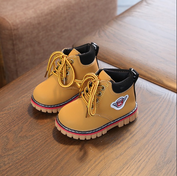 Baby cotton shoes autumn and winter new female treasure 1-3 years old 2 warm plus velvet children Martin boots boys winter shoes tide - Image 5