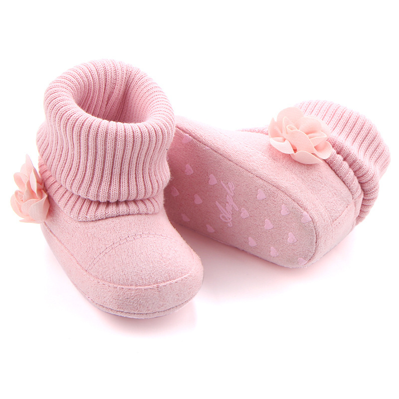 New Products Of Spring And Autumn, Three Women Baby Boots, Wholesale Screw Sleeve Socks, Mouth Shoes, Baby Toddler Shoes 0757 - Image 2