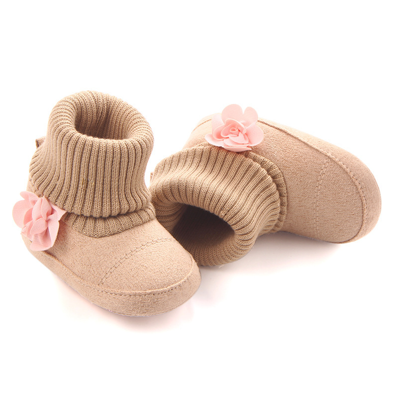 New Products Of Spring And Autumn, Three Women Baby Boots, Wholesale Screw Sleeve Socks, Mouth Shoes, Baby Toddler Shoes 0757 - Image 3