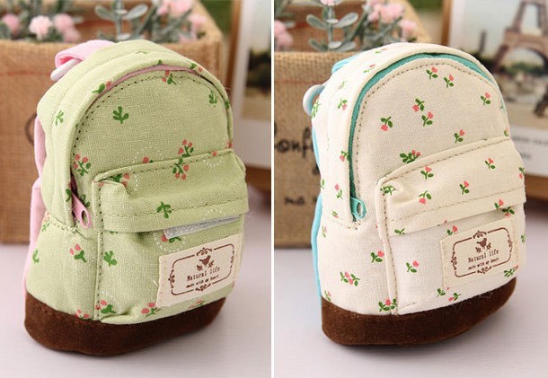 The supply of Korean pastoral small Suihua mini small bags hasp cute fashion change key bag - Image 4