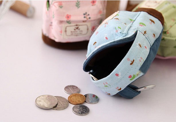 The supply of Korean pastoral small Suihua mini small bags hasp cute fashion change key bag - Image 5