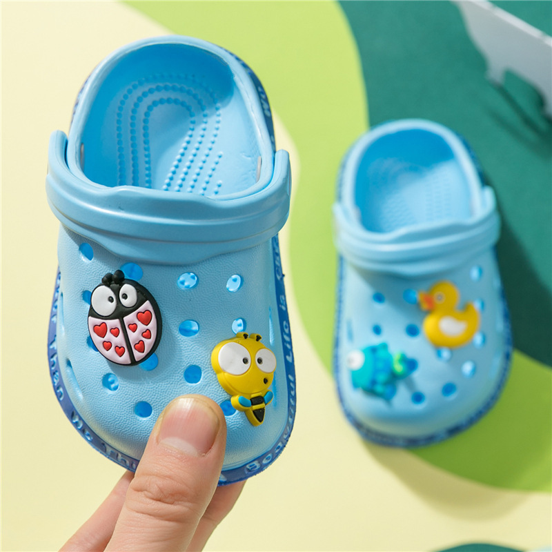 Children's Slippers Summer Boys Baby Sandals And Slippers Girls Hole Shoe - Image 2