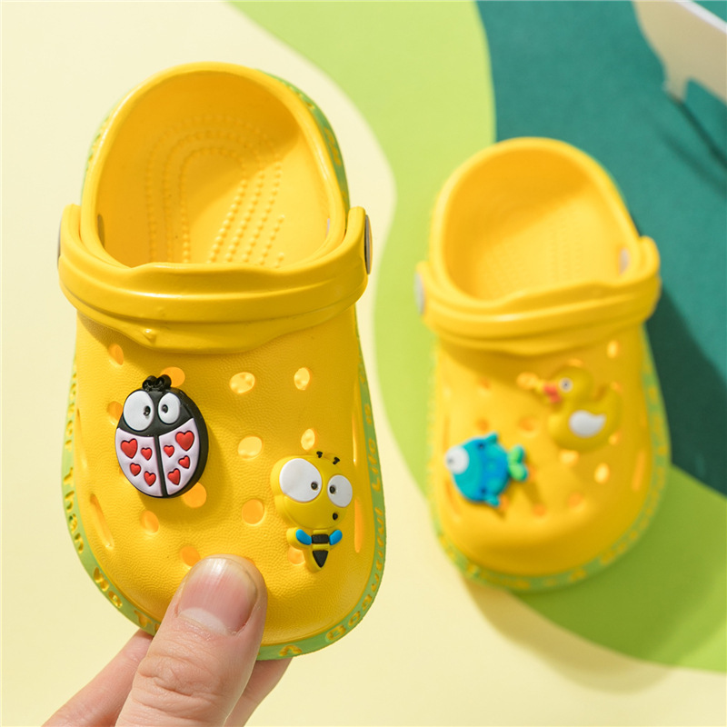 Children's Slippers Summer Boys Baby Sandals And Slippers Girls Hole Shoe - Image 3