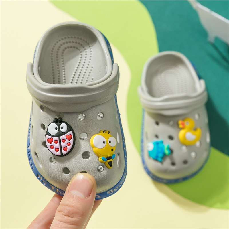 Children's Slippers Summer Boys Baby Sandals And Slippers Girls Hole Shoe - Image 4