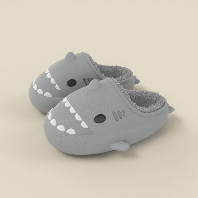 Three-dimensional Cartoon Shark Children Eva Slippers - Image 4