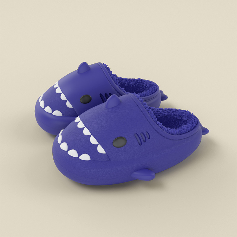 Three-dimensional Cartoon Shark Children Eva Slippers - Image 7