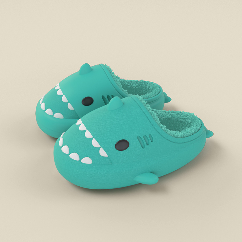 Three-dimensional Cartoon Shark Children Eva Slippers - Image 8