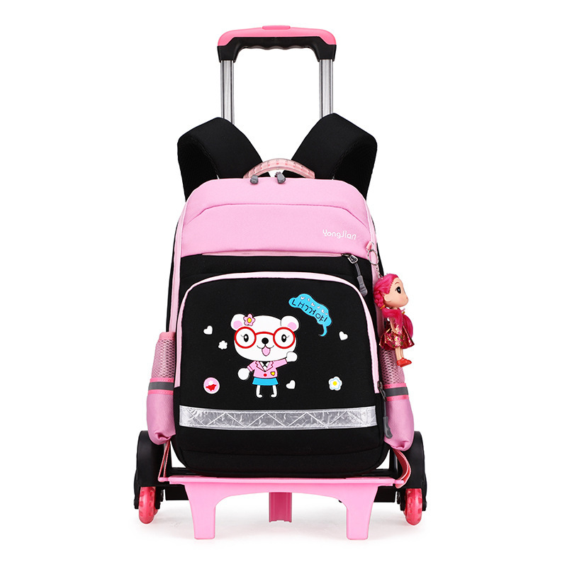 Korean Detachable Trolley Bag For Elementary School Students - Image 3