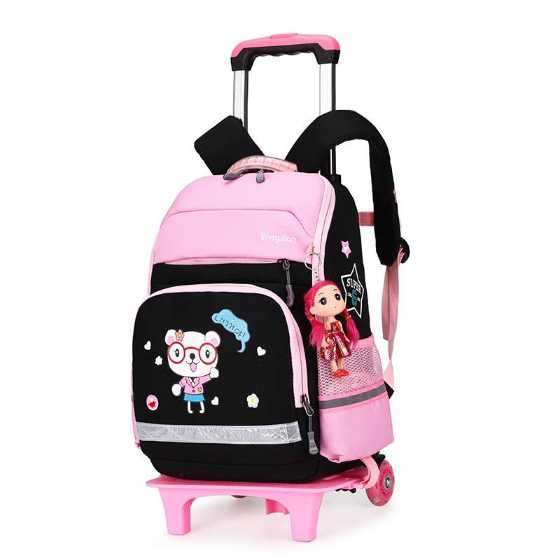 Korean Detachable Trolley Bag For Elementary School Students - Image 5