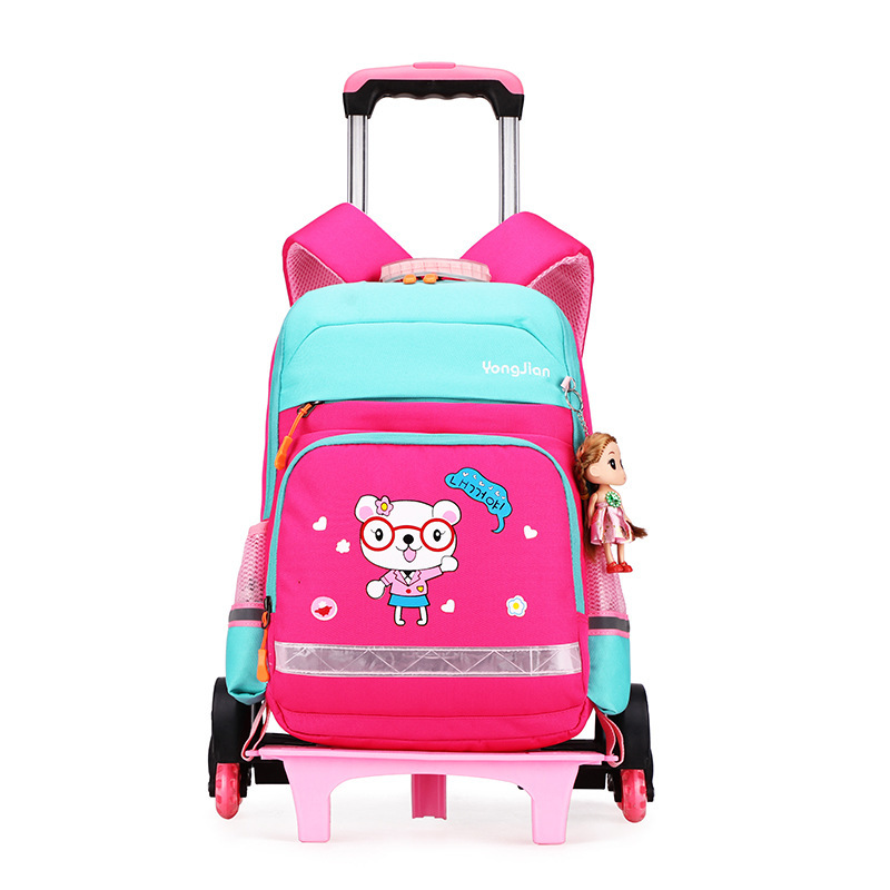 Korean Detachable Trolley Bag For Elementary School Students - Image 6