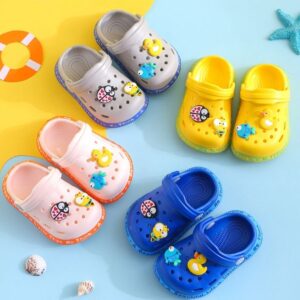 Kids Slippers for Boys Girls Cartoon Shoes Summer Toddler