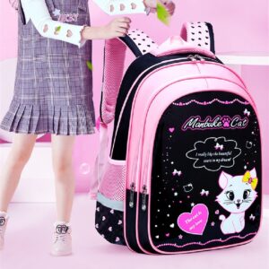 Kids School Cute Cat Print Backpack