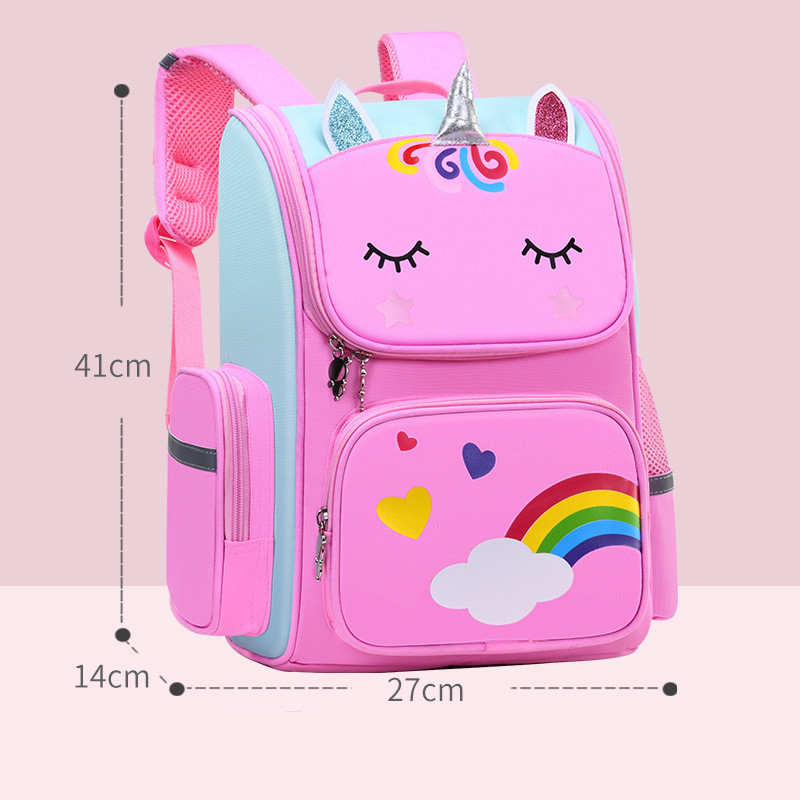 Childrens School Bags Primary School Students Grades 1 to 6 Printing - Image 2