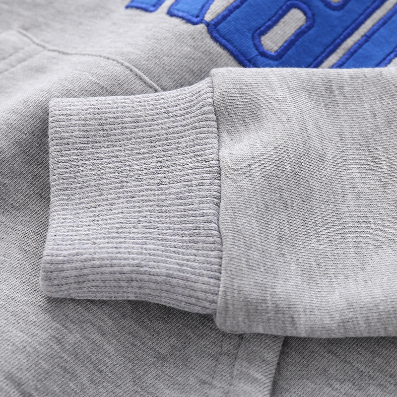 Casual Trendy Boys English Printing Pullover Round Neck Long Sleeve Sweatshirt - Image 2