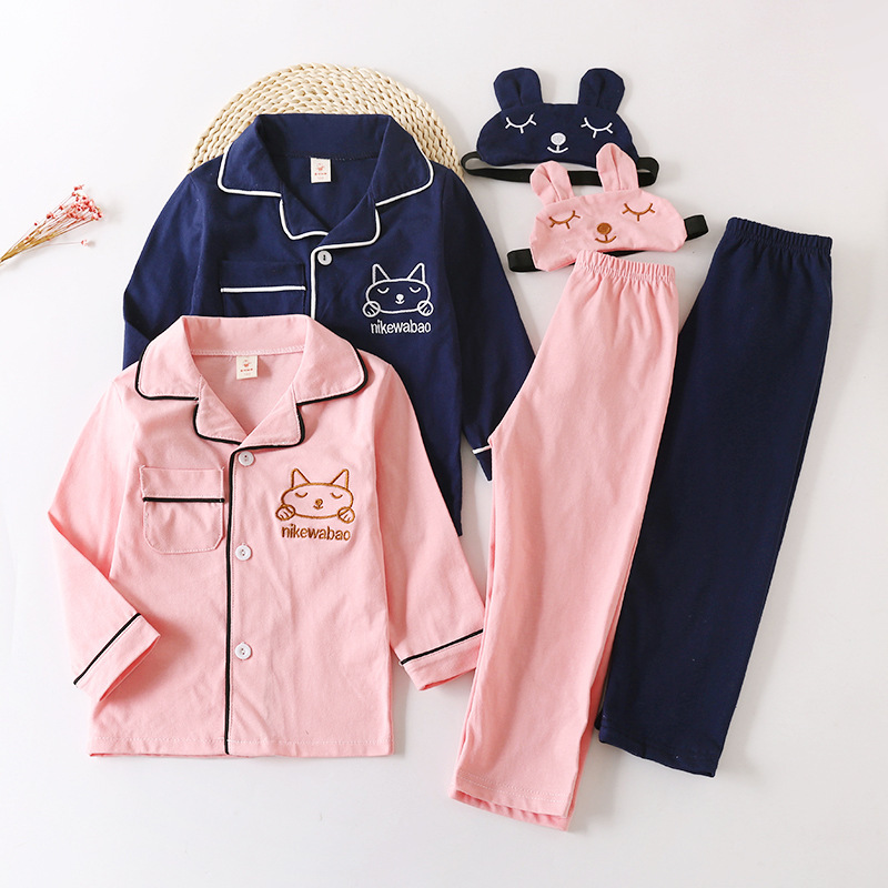 Spring and Autumn Boys Girls Baby Kids Home - Image 3