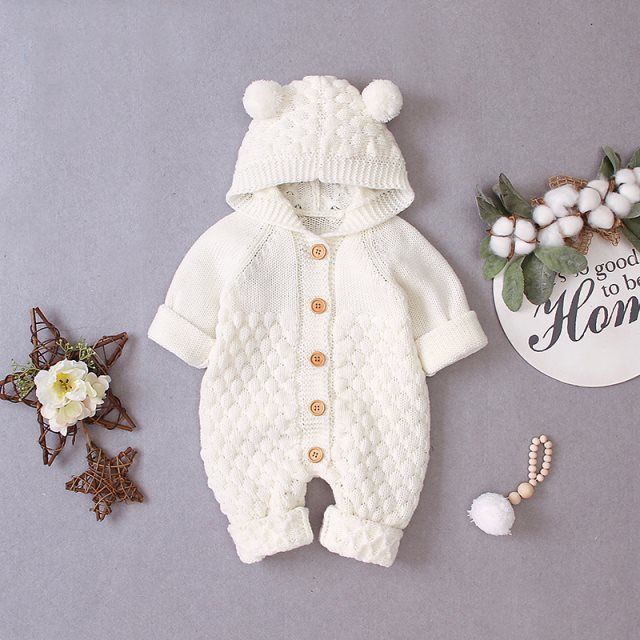 Baby knitted romper - Image 5
